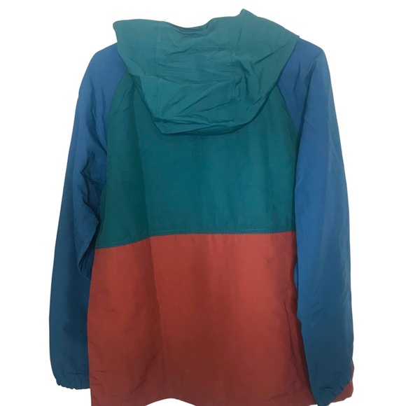 L.L.Bean Colorblock Mountain Classic Anorak Pullover Hoodie - Picture 2 of 12